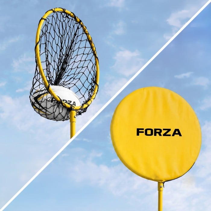 Line Out Target FORZA 2in1 Rugby Lineout Hoop Net & Target| Net World Sports
