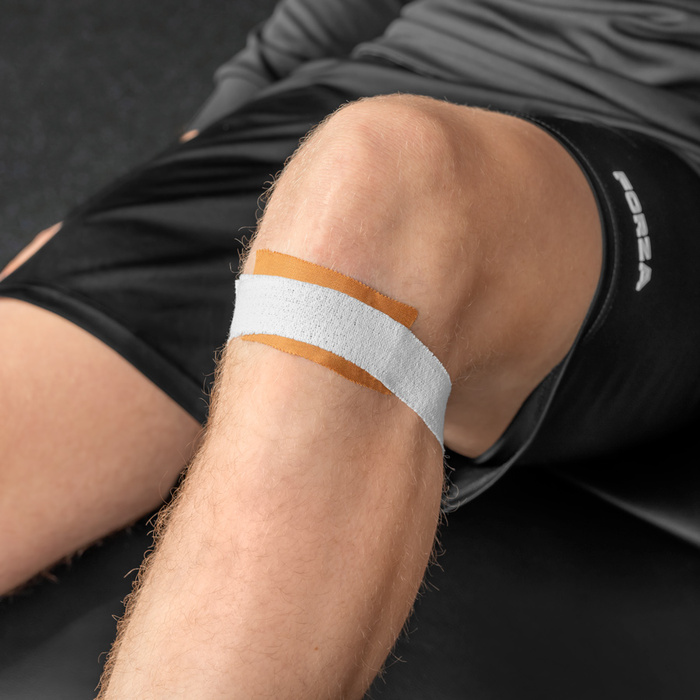 Non stretch zinc oxide rayon tape