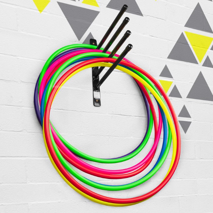 rack for hula hoops