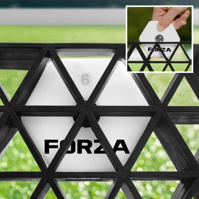FORZA RapidFire Alu Planche de Rebond - Rebondisseur Instantané | Aluminium Ultra-Durable | 2 Versions Disponibles (Compacte (100 cm FORZA RapidFire Alu Planche de Rebond - Rebondisseur Instantané | Aluminium Ultra-Durable | 2 Versions Disponibles (Compacte (100 cm