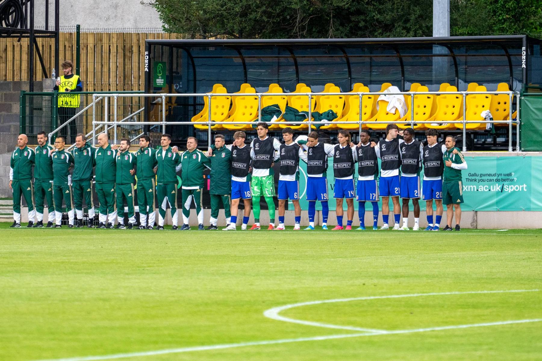 Alu110 Dugouts at UEFA U-19 2026