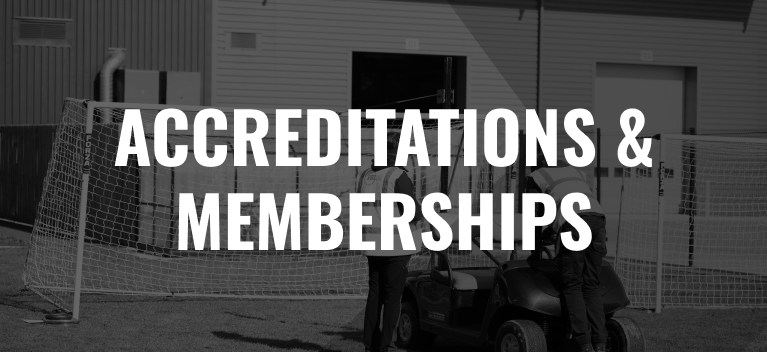 Accreditations