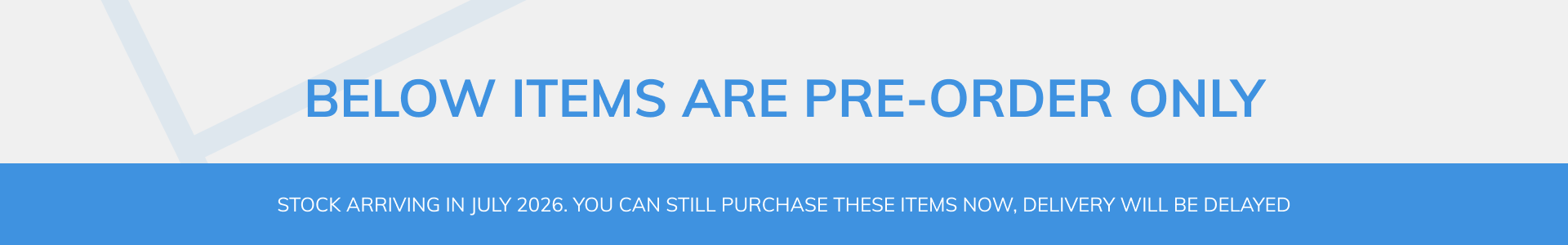 Restock Date