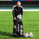 FORZA Premier Sports Ball Carry Bag In Black | Net World Sports