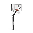 Regulation Height Tempered Glass Inground Basketball Post & hoop unit