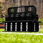 Black Water Bottles & Foldable Bottle Carrier