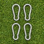 4 Metal Snap Hooks