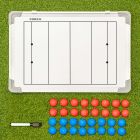 Dry Erase Rugby Tactics Board With Carry Bag