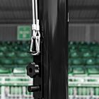 16 x 7 aluminium freestanding stadium box goal for 9v9 matches