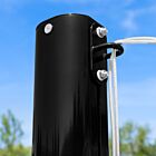 Black rear net supports for football goal 