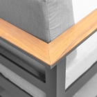 Harrier Luxury Alu Garden Sofa & Table Set | Net World Sports
