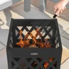 Harrier Square Fire Pit [16in] | Net World Sports