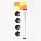 Spring-Loaded GAA AstroTurf Corner Flags | Net World Sports