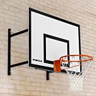 Fixed gym spec wall mounted basketball units