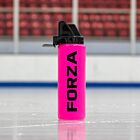 Pink hygiene water bottles for ice hockey