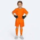 fluro orange kids' goalkeeper jersey