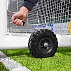 Lever wheels for football goals