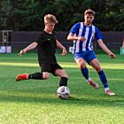 Black mens customised football shirt