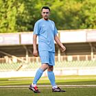 sky blue mens customised football shirt