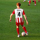 Custom FORZA Men's Striped Football Shirts - Red & White