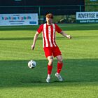 Custom FORZA Men's Striped Football Team Shirts - Red & White