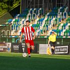 Custom FORZA Men's Striped Soccer Team Jerseys - Red & White