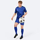 Blue soccer shorts