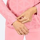 Long Sleeve Light Pink Football Top