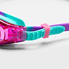 swim training goggles for teal & purple