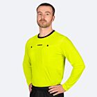 Long sleeve yellow referee jersey