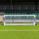 12 x 4 FORZA Alu110 Freestanding Football Goal - Pair 360° Wheels