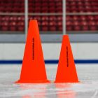 High Visibility Marker Cones for Ice Hockey