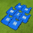 Pro Netball Bibs in Blue | Net World Sports