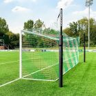 UEFA Football Stadium Goal & White Net