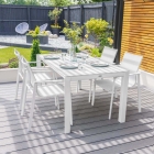 White/Grey Dining Set