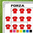 FORZA T-Shirt Coaching Magnets