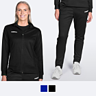 FORZA Women's Full Tracksuit Sets [Black]