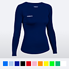 FORZA Women's Base Layer Long Sleeve Top [Navy Blue]