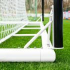 24 x 8 FORZA Alu110 Freestanding Stadium Box Football Goal - 360° Wheels Weights