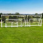 PVC Garden Locking Soccer Goals All Sizes