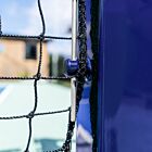 Vermont Pickleball Post with a net