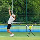 Portable Pop-Up Ball Caddy for tennis training 