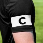 White Rugby Captains Armband 