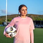 Pink Women's Classic Short Sleeve Soccer Shirts
