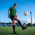 Striped womens football shirts