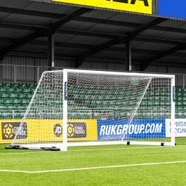 5m x 2m FORZA Alu110 Freestanding Football Goal [GEN 2]