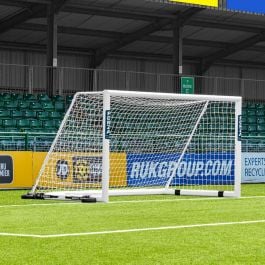 3m x 2m FORZA Alu110 Freestanding Futsal Football Goal