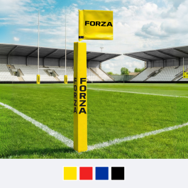 FORZA Rugby Corner Moon Flags & Pole Protector Pads [4x Colours]