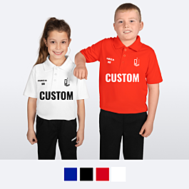 Custom FORZA Kids’ Sports Polo Shirts [Ages 5-10]