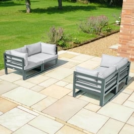 Harrier Alu Sofa Set [4 Seats]